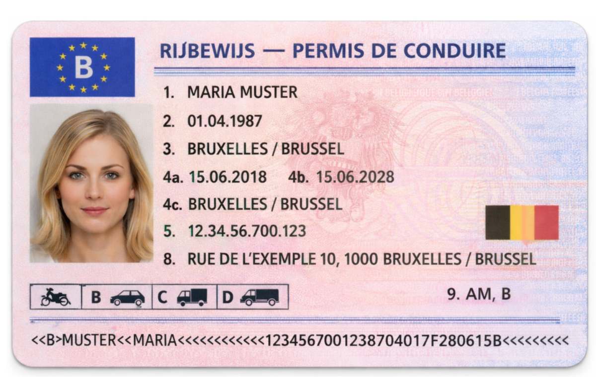 Führerschein Belgien