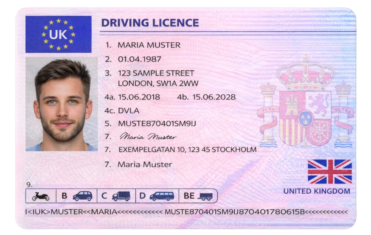 Britischer Führerschein